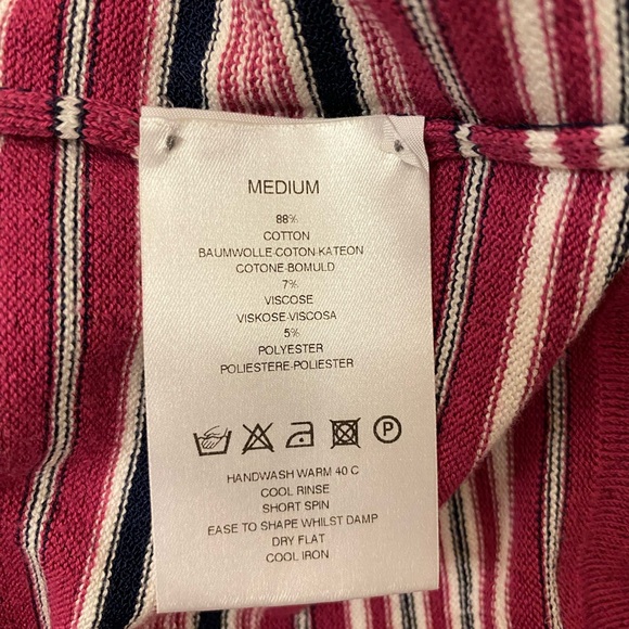 Vintage Jaeger Striped Top, M - Picture 4 of 4